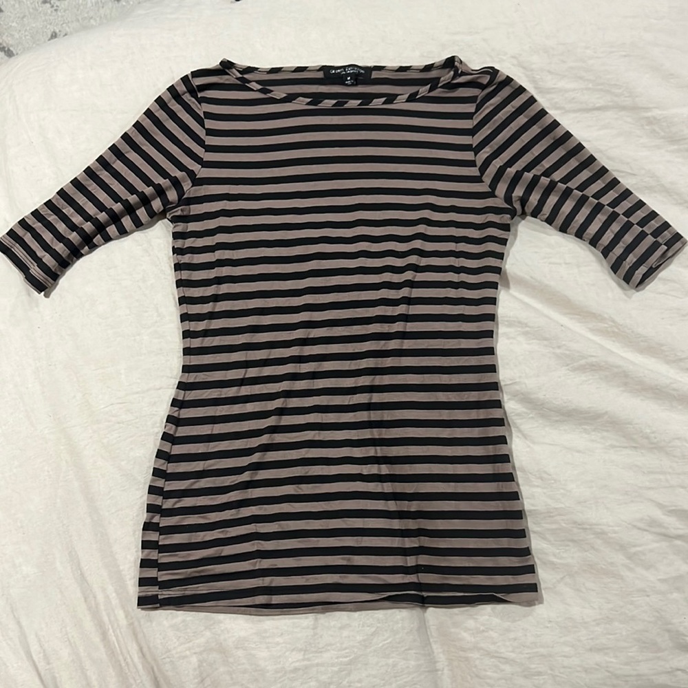 Green Envelope Quarter Sleeve Shirt